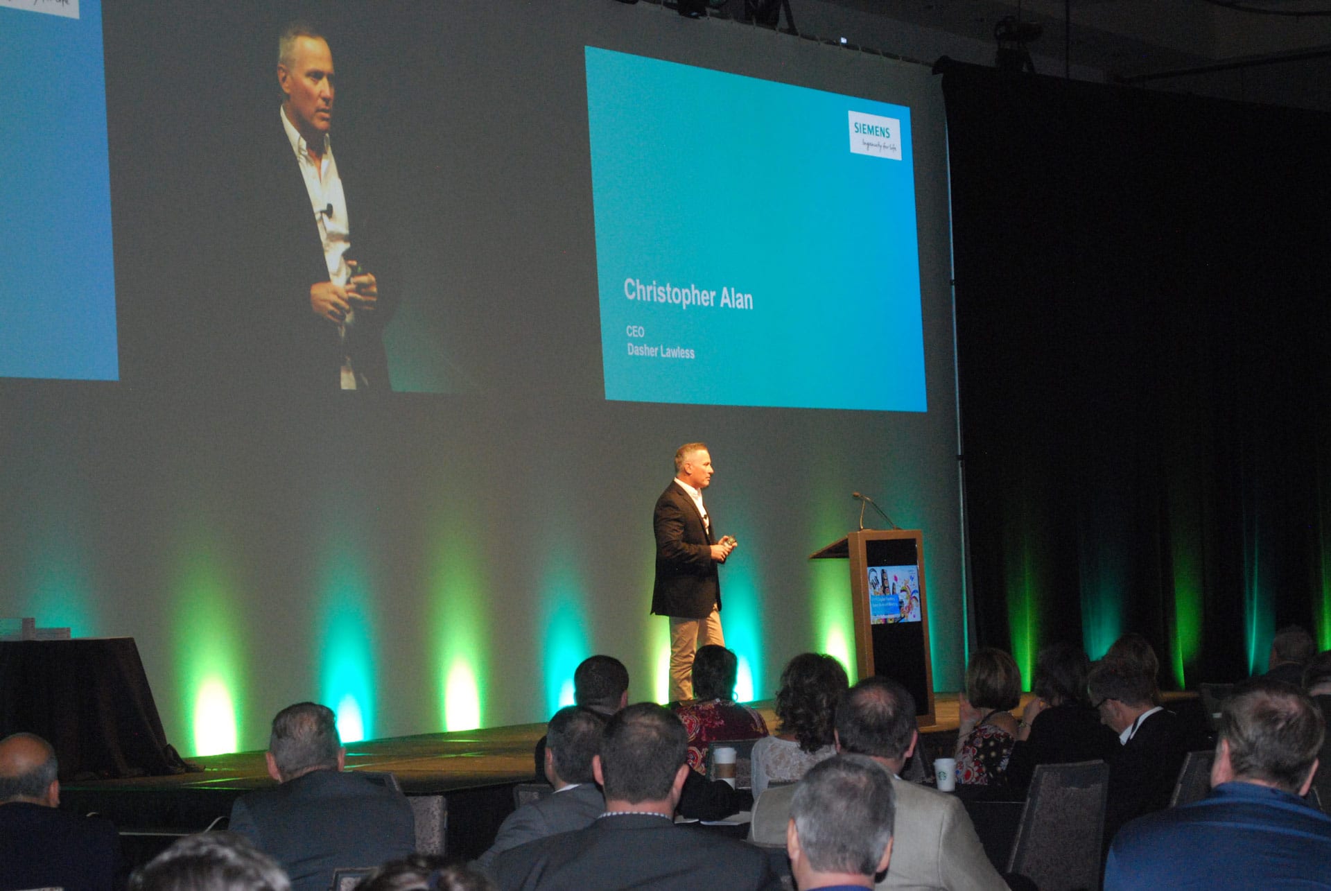 AUTOParkit’s Christopher Alan Guest Speaker at Siemens NA Sales Conference